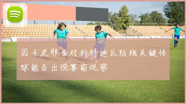 因卡皮耶面对科特迪瓦防线关键传球能否出现赛前观察
